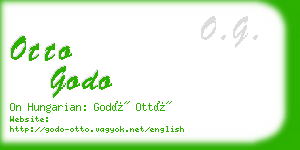 otto godo business card